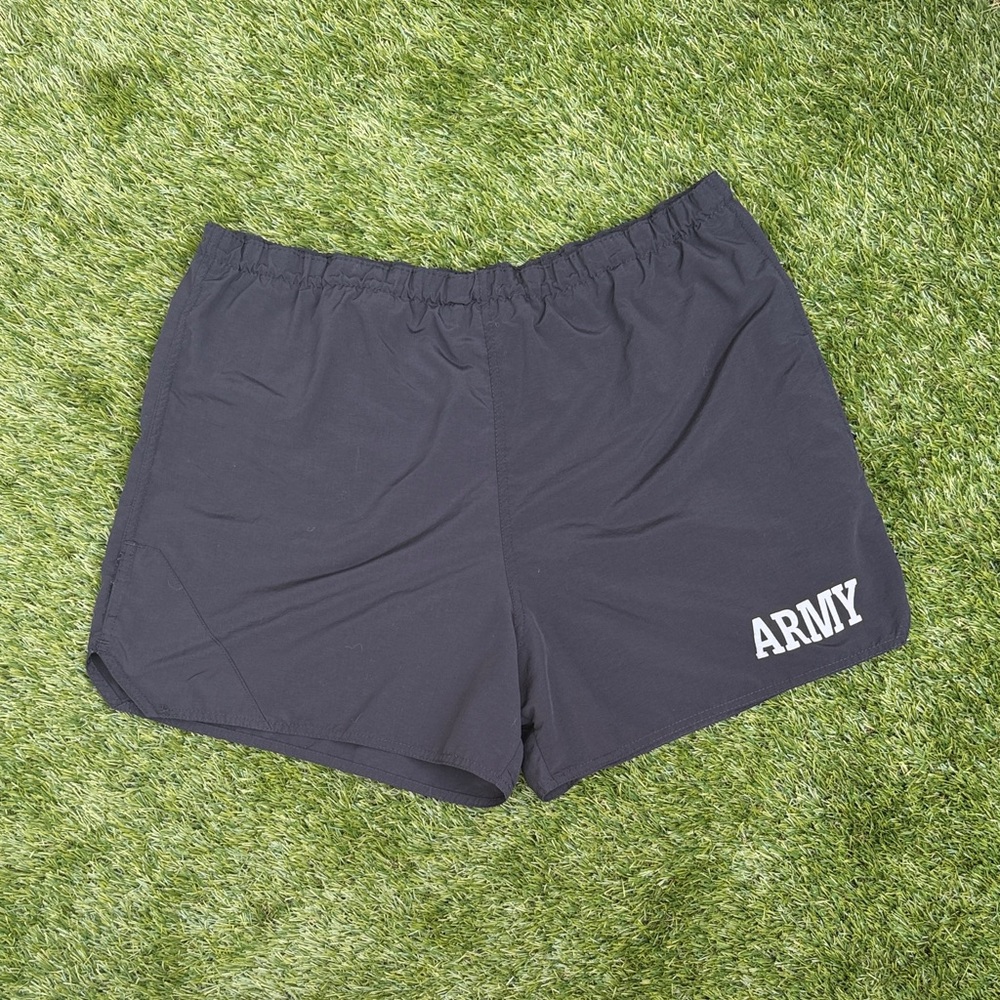 Mens Black Army Shorts